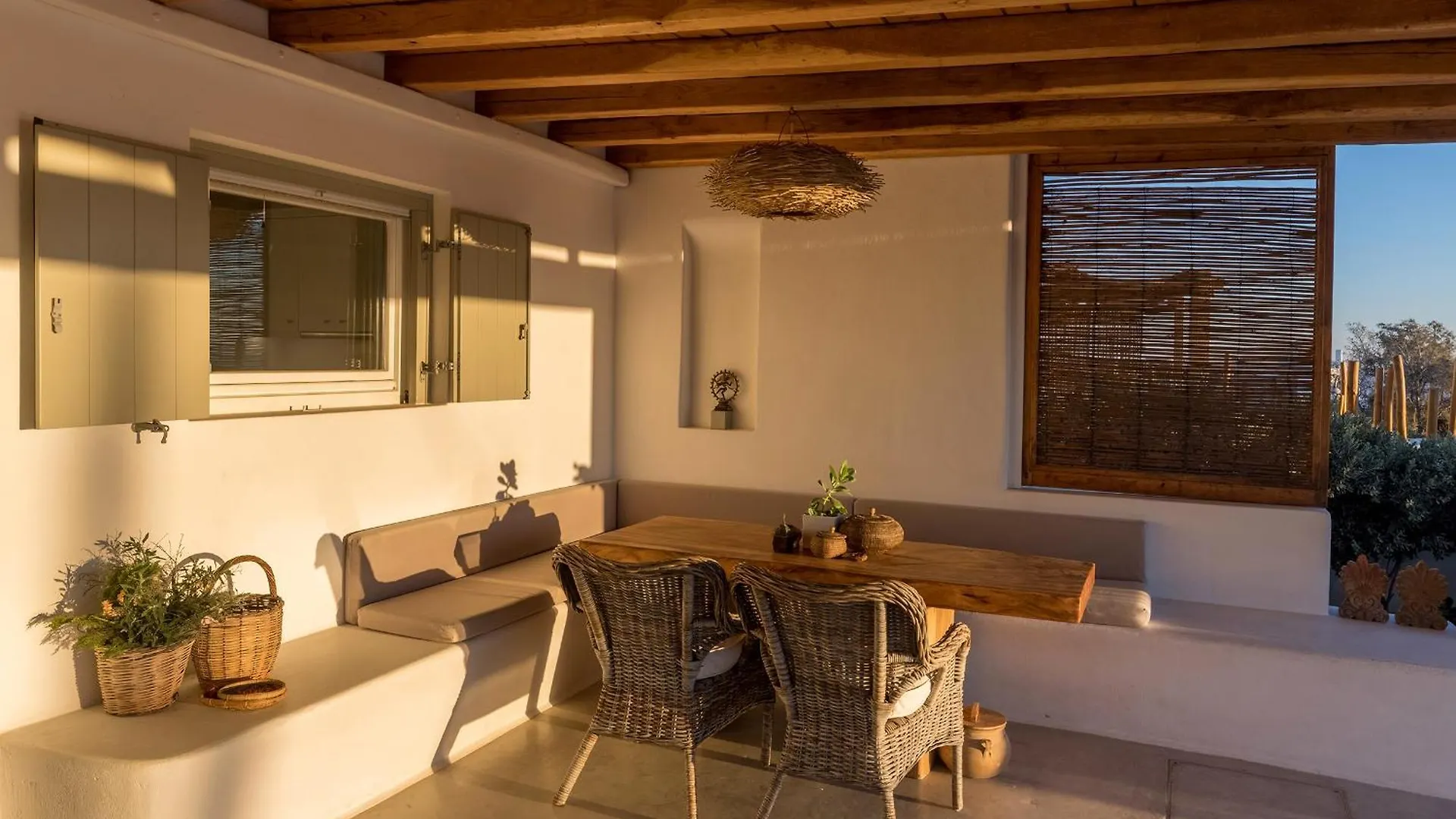 Mykonos Town Villa Mykonian Ode With Stunning Sunrise & Sunset Views יוון