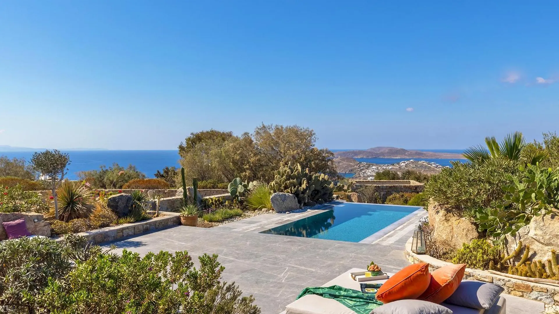 Mykonos Town Villa Mykonian Ode With Stunning Sunrise & Sunset Views