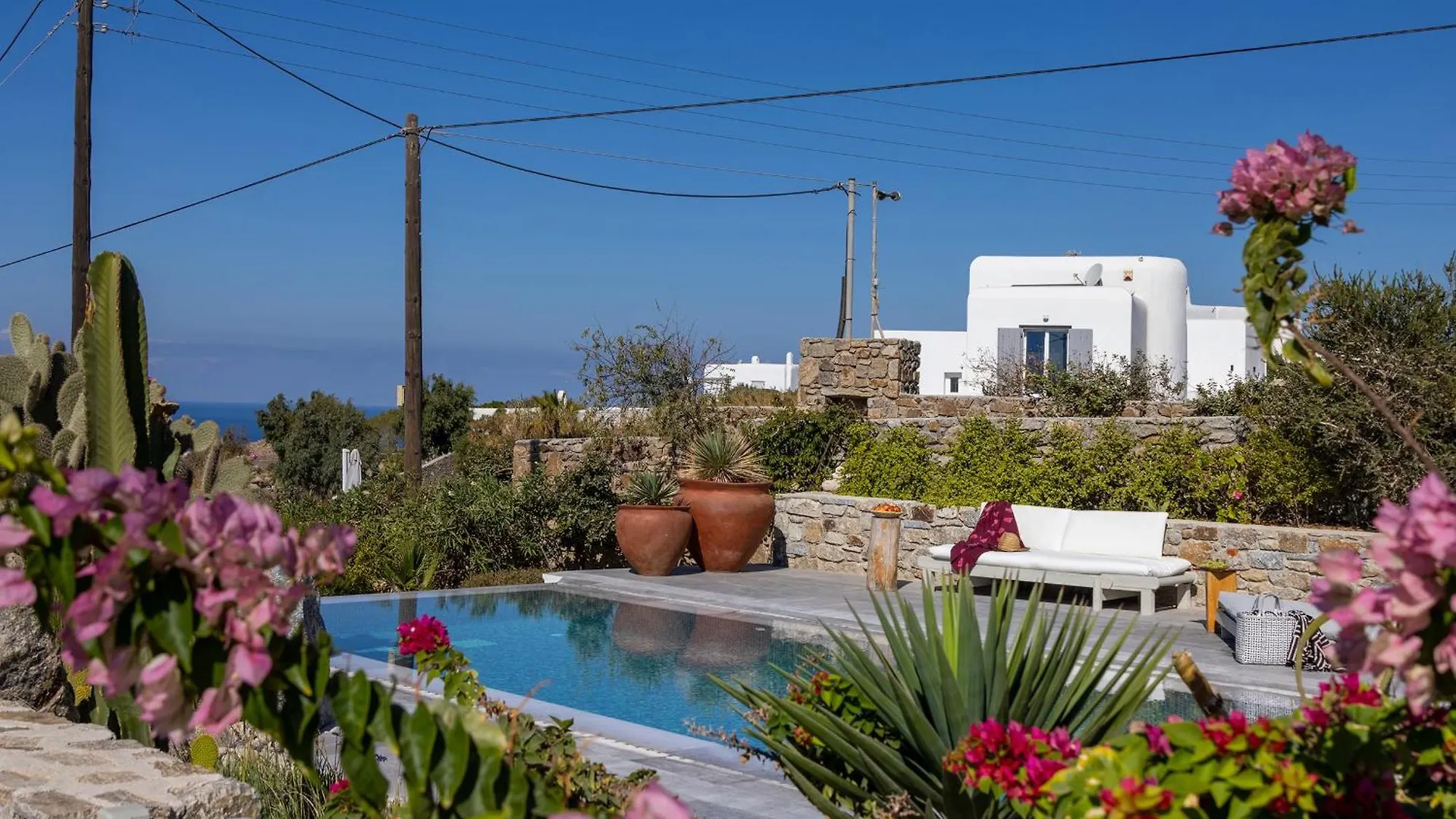 Villa Mykonian Ode With Stunning Sunrise & Sunset Views Mykonos Town