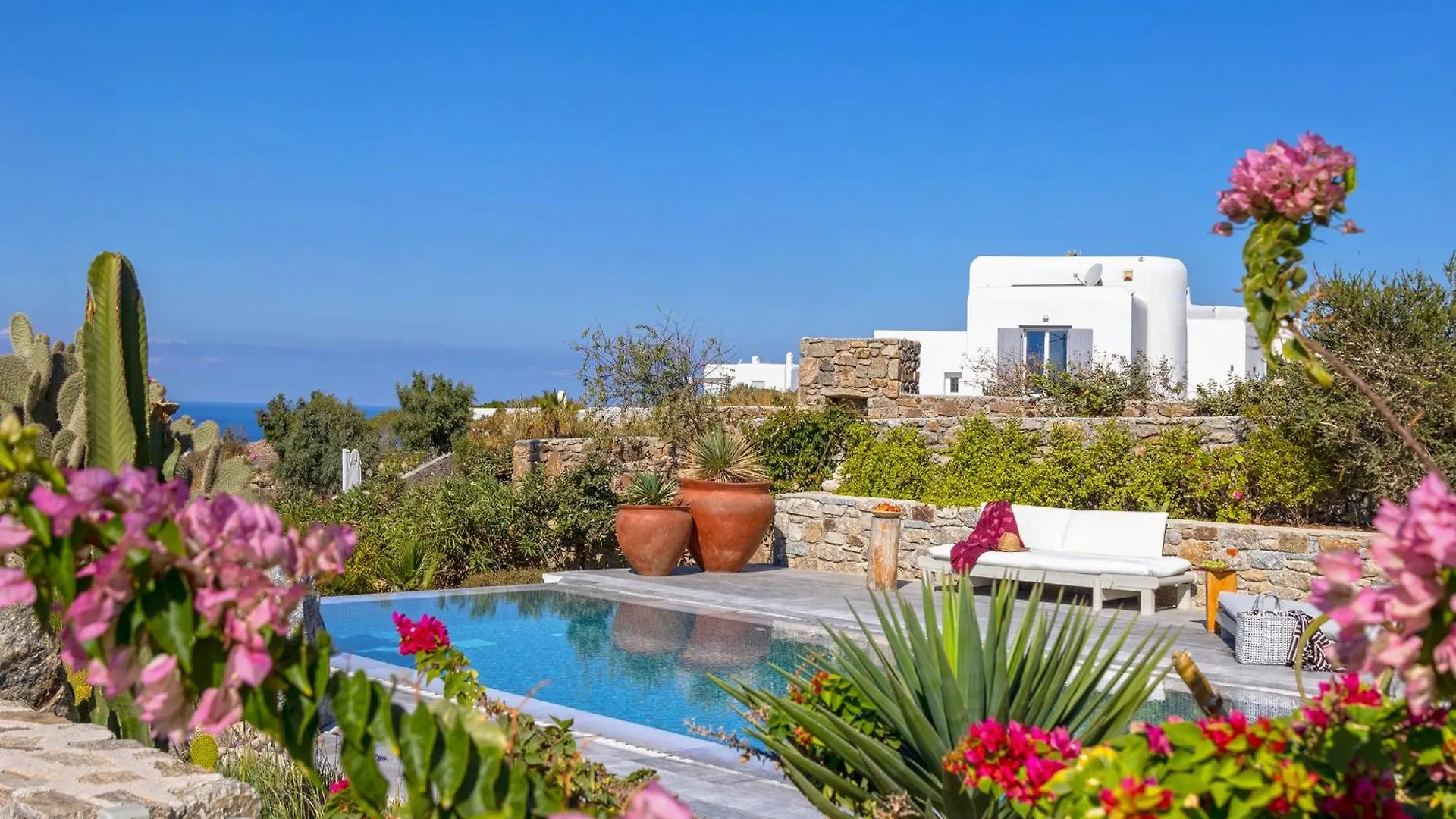Villa Mykonian Ode With Stunning Sunrise & Sunset Views Mykonos Town
