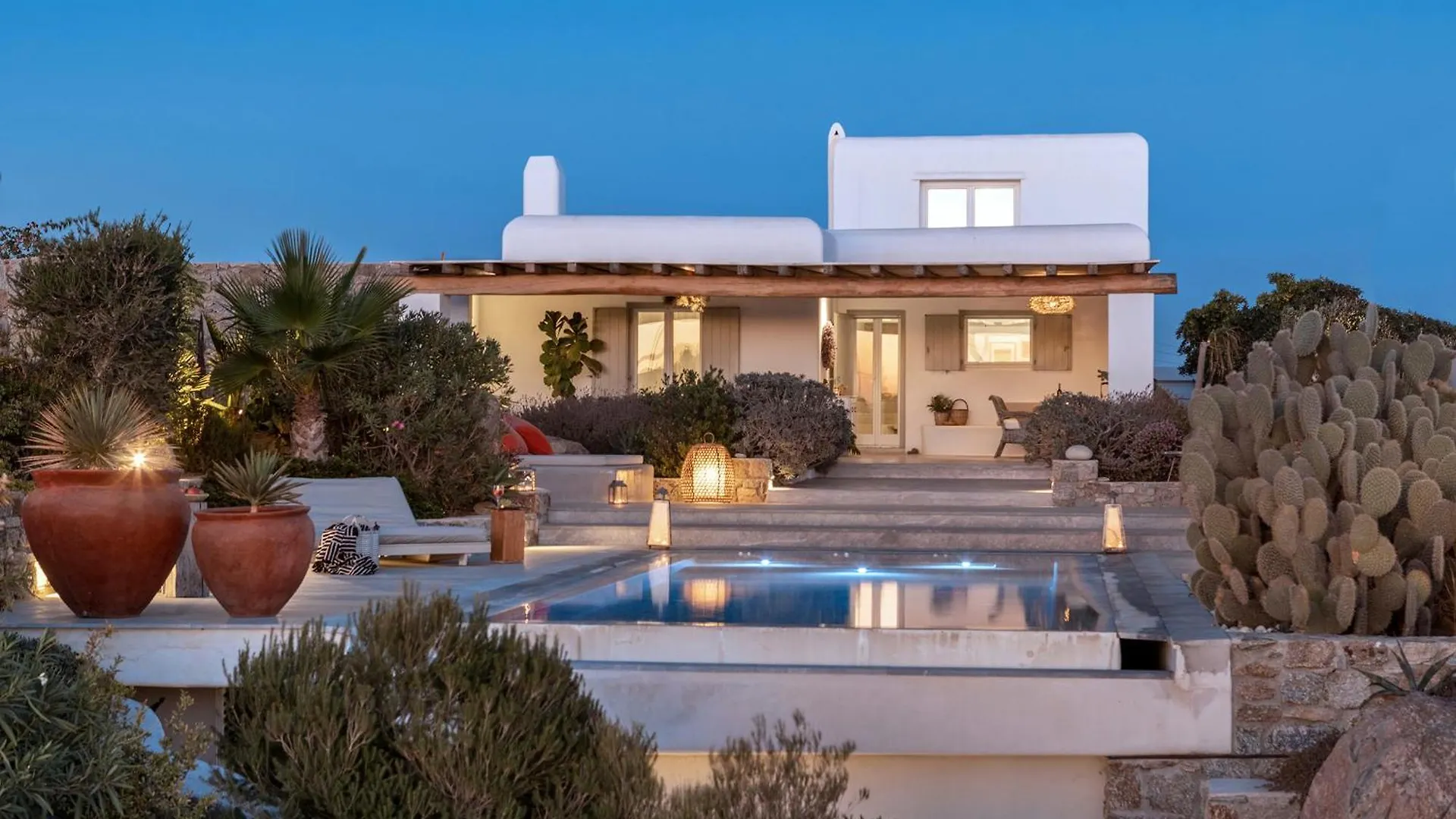 Villa Mykonian Ode With Stunning Sunrise & Sunset Views Mykonos Town